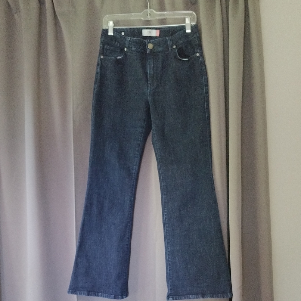 CAbi Indigo Trouser Leg Jeans